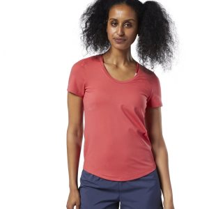 Reebok Workout Ready Speedwick T Shirt Damen - Rot - DE 673-WRF